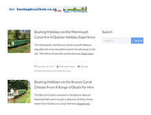 Tablet Screenshot of boatingbreakhols.co.uk